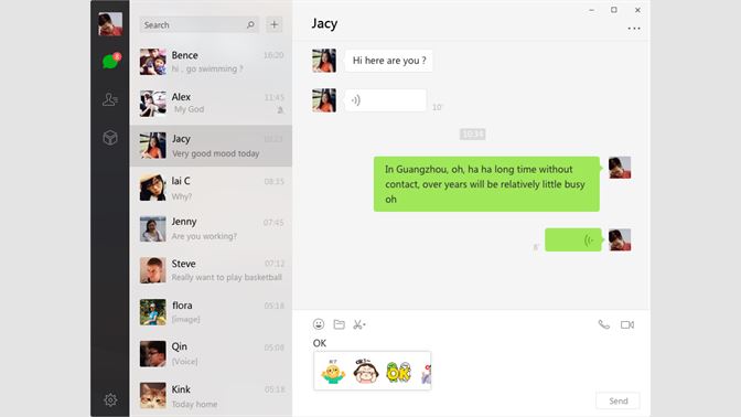 WeChat-conversation