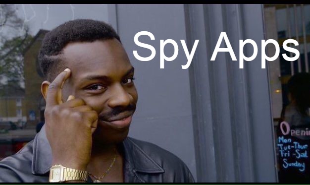 A guy thinking about spy apps
