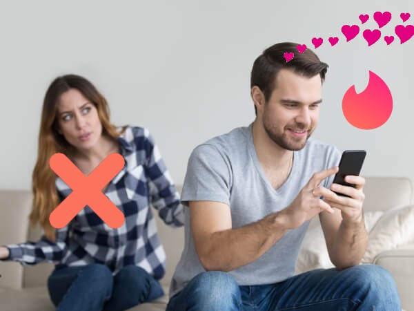 A girlfriend is wondering if your boyfriend is on Tinder