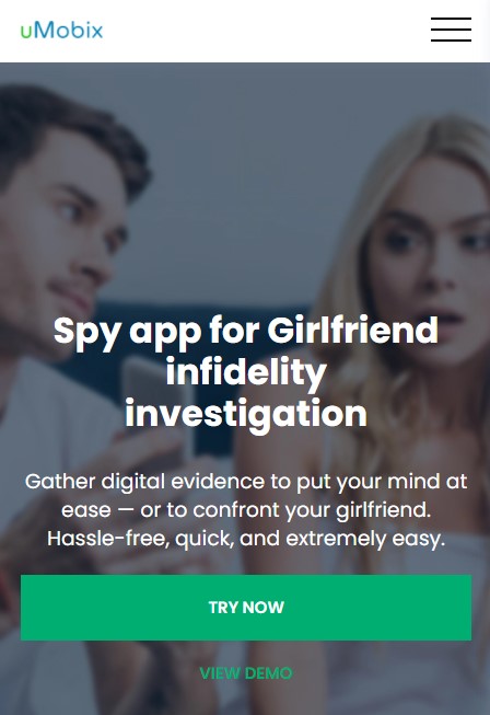 uMobix App to catch a cheating girlfriend